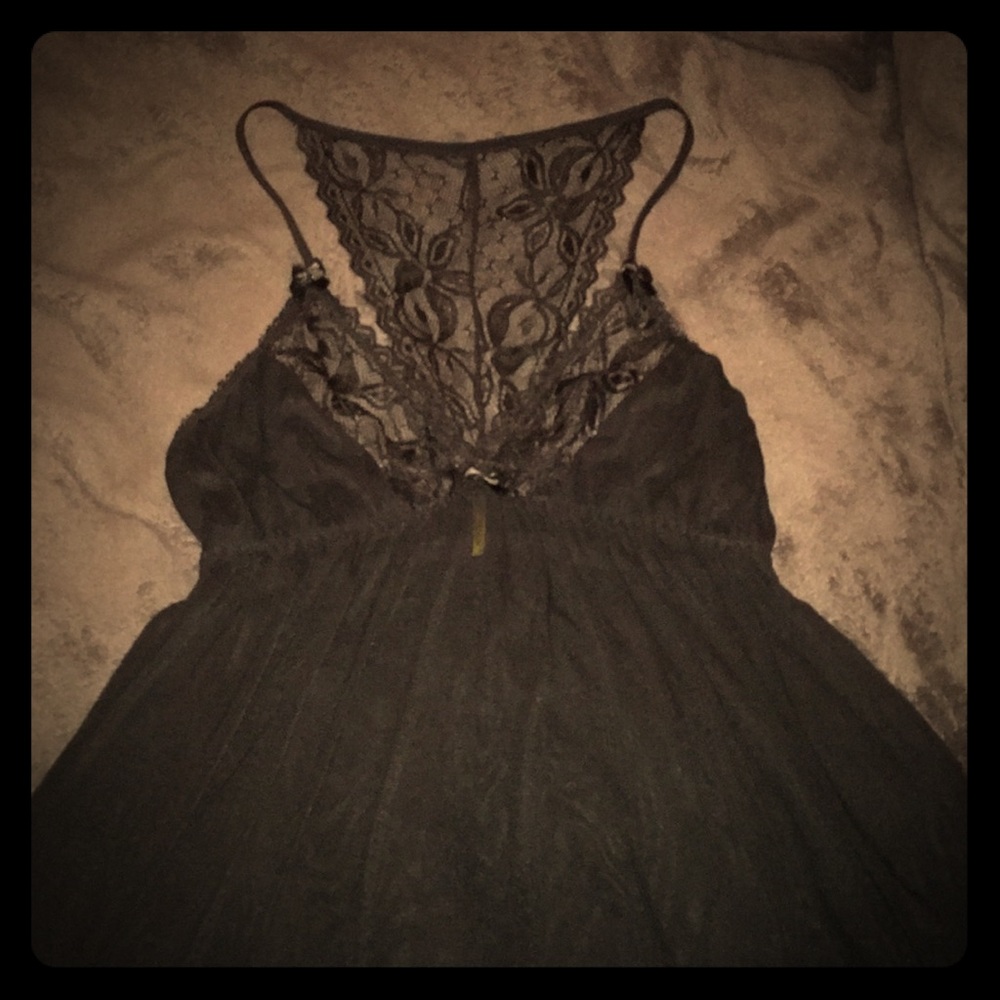 See-through sexy night gown!
